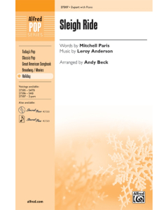 Anderson, Leroy: Sleigh Ride - arr. Andy Beck (2-part, Piano)