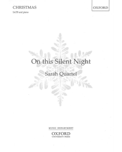 Quartel, Sarah: On this Silent Night (SATB, Piano)