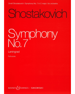 Shostakovich: Symphony No. 7 in C major "Leningrad", op. 60 (Full Score)