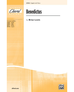 Lewis, Brian: Benedictus (2-part, Piano)