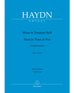 Haydn: Missa in Tempore Belli Hob. XXII:9 "Paukenmesse" (Vocal Score)