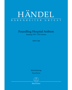 Händel: Foundling Hospital Anthem HWV 268 (Vocal Score)