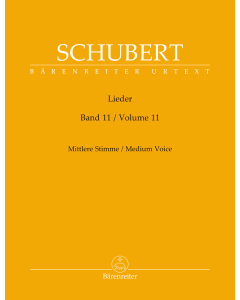 Schubert, Franz: Lieder (Vol. 11) - Medium Voice