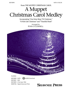 A Muppet Christmas Carol Medley (SATB, Piano)