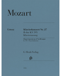 Mozart: Klavierkonzert Nr. 27 B-dur KV 595 (Piano Reduction for 2 Pianos)