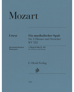 Mozart: Ein musikalischer Spaß, KV 522 (Wind parts)