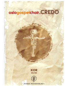 Oslo Gospel Choir: Credo (Kor)